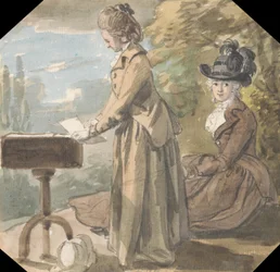Lady Francis Scott et Lady Elliot
